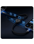 Kabel 1.5m USB-C USB-C 3mk incharge OmniLink 100W PD, černá