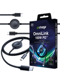 Kabel 1.5m USB-C USB-C 3mk incharge OmniLink 100W PD, černá