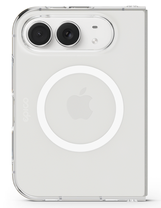Kryt Epico HeroSlim Mag+ Case iPhone Duo Qi2 & MagSafe kompatibilní, čirá