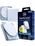 Kompaktní powerbanka 5000 mAh 22.5W MagSafe 3mk PowerMag Handy, bílá