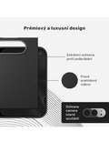Kryt Epico UNUM SlimAramid Mag+ iPhone Duo Qi2 & MagSafe kompatibilní, černá
