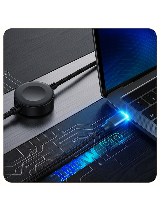 Kabel 1.5m USB-C USB-C 3mk incharge OmniLink 100W PD, černá
