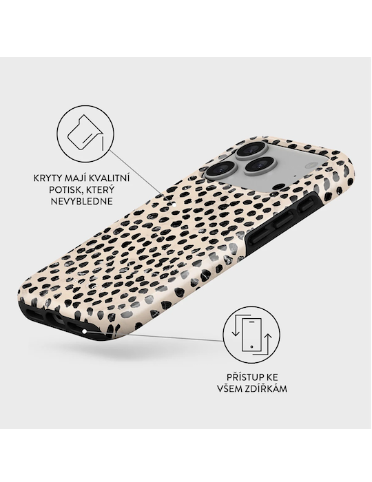 Kryt iPhone 18 Pro Max Tough Almond, barevné (potisk)
