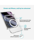 Kryt Epico HeroSlim Mag+ Case iPhone Duo Qi2 & MagSafe kompatibilní, čirá