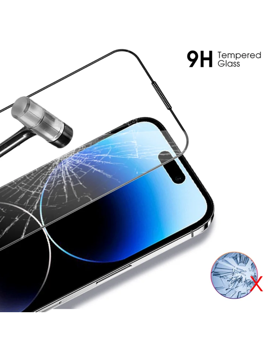Sklo Xiaomi Redmi Note 17 5G, černý okraj