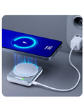 Kompaktní powerbanka 5000 mAh 22.5W MagSafe 3mk PowerMag Handy, bílá
