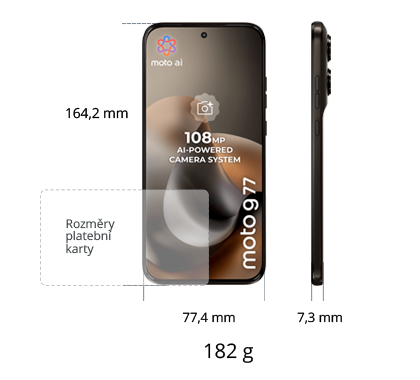 Motorola Moto G77 5G 256GB, zelená