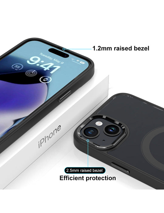 Kryt Iron Eye Magnet Apple iPhone 15 Plus, bílá