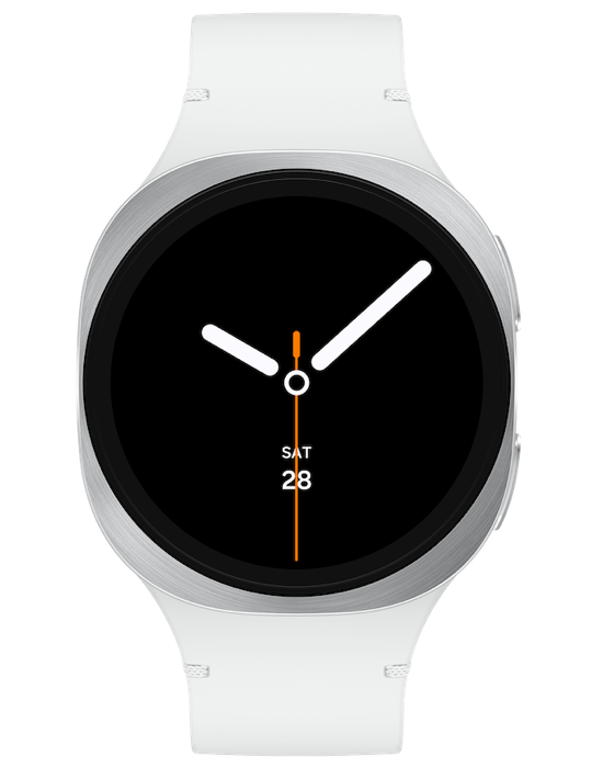 Hodinky Samsung Galaxy Watch 8 40mm LTE, stříbrná
