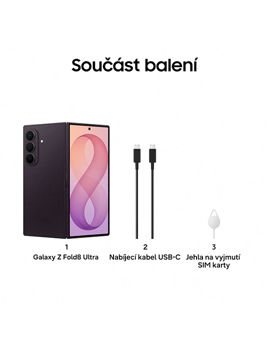 Samsung Galaxy Z Fold8 Ultra 5G 512GB, Violet