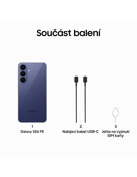 Samsung Galaxy S26 FE 5G 128GB, fialová