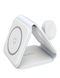 Nabíječka Spello Portable Wireless Charger 3v1 skládací, bílá