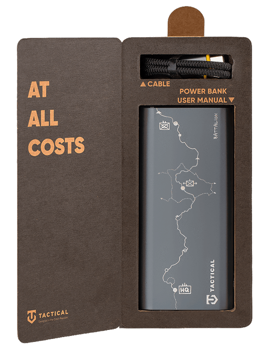 Powerbanka Tactical Squad Battalion 65W 20 000mAh, šedá