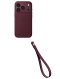Apple Šňůrka na zápěstí, burgundsky červená