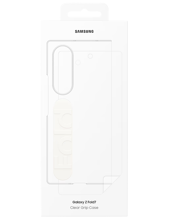 Kryt s poutkem Samsung Galaxy Z Fold7, transparent