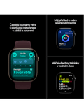 Apple Watch Series 12 GPS + Cellular 46mm, Titan přírodní/přírodní milánský M/L