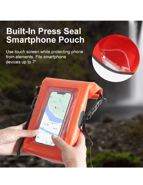 SWISSTEN Waterproof vodotěsné pouzdro 2 l, oranžová