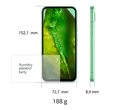 Google Pixel 8a 5G 128GB, Obsidian