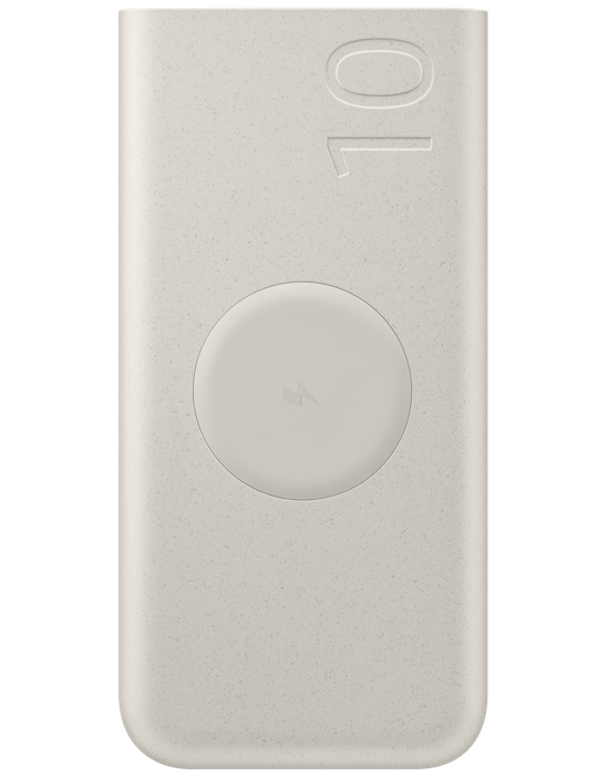Powerbanka Samsung 10000 mAh s bezdrátovým nabíjením, béžová