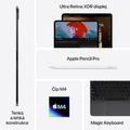 iPad Pro 11 2TB WiFi+Cellular (2024), stříbrná