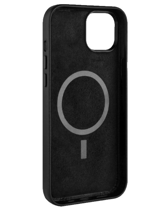 Kryt Fixed MagLeather iPhone 13, černá