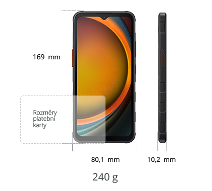 Samsung Galaxy Xcover 7 5G 128GB, černá