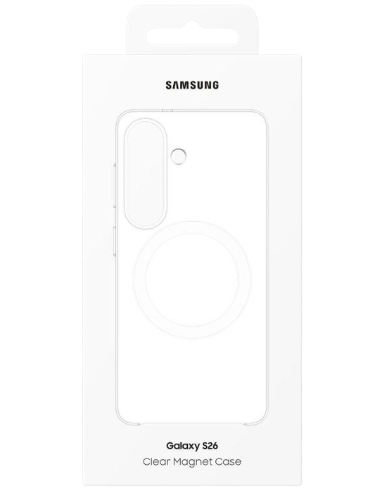 Kryt s magnetickým úchytem pro Samsung Galaxy S26, transparent