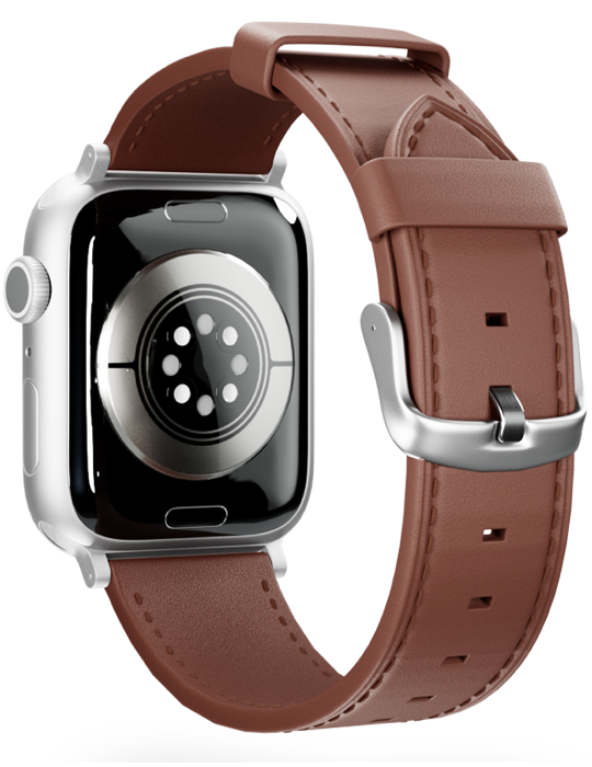Řemínek Apple Watch Leather 38/40/41/42 mm, hnědá