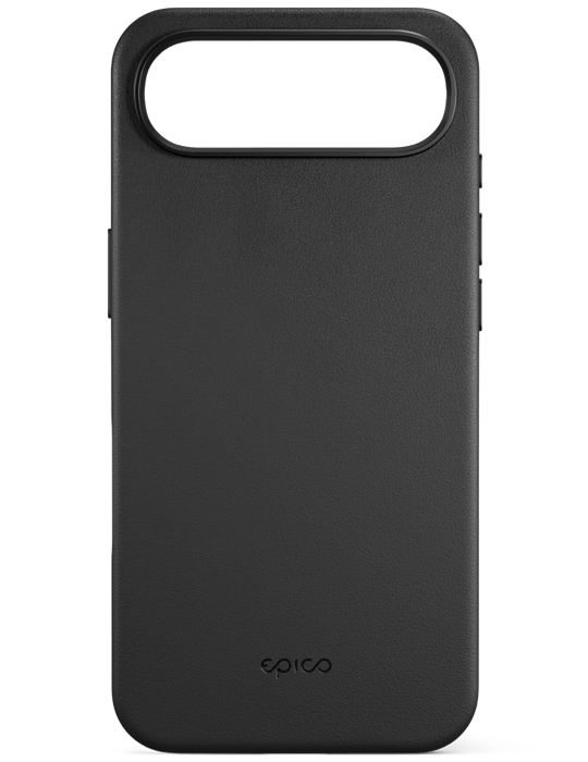 Kryt Epico Leather Pro Mag+ iPhone Air Qi2 & Magsafe kompatibilní, černá