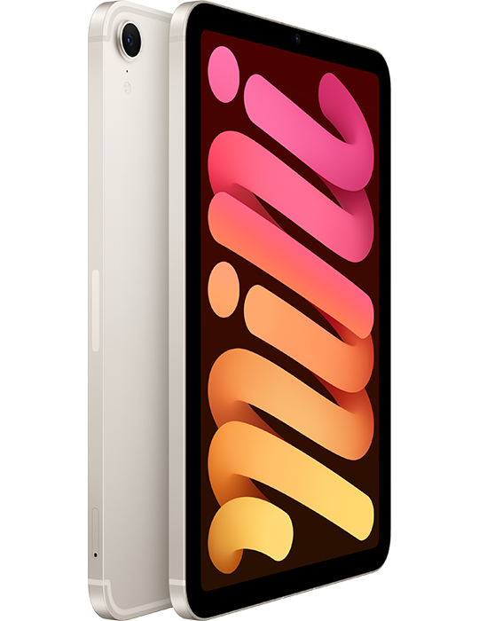 iPad mini 128GB Wi-Fi+Cellular (2024), hvězdně bílá