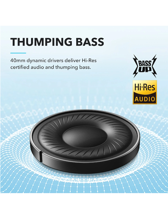 Bluetooth sluchátka Anker soundcore Q20i, černá