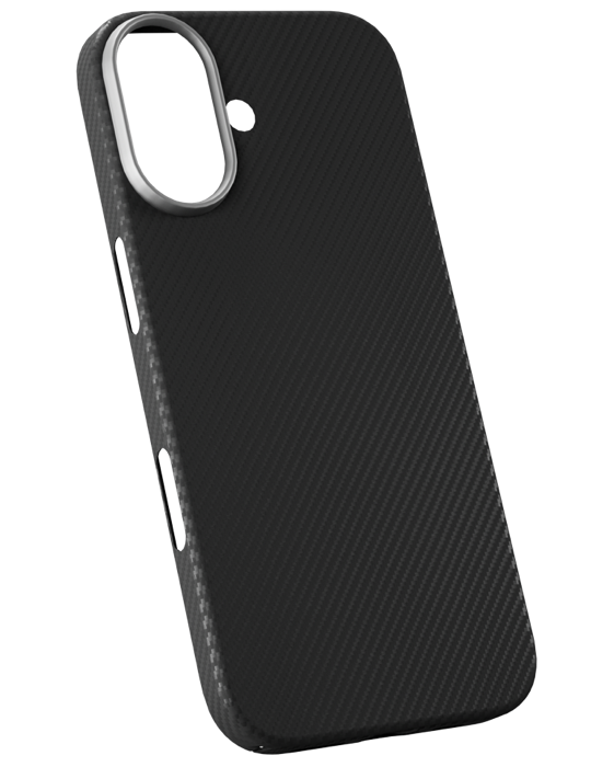 Kryt Epico UNUM SlimAramid Mag+ pro iPhone 17, černá