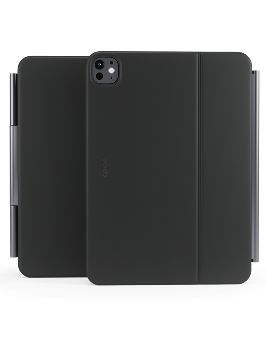 Epico tenká hliníková klávesnice EK40 iPad Pro 12,9" (3.-6. gen)/Air 13" M2-M3, černá