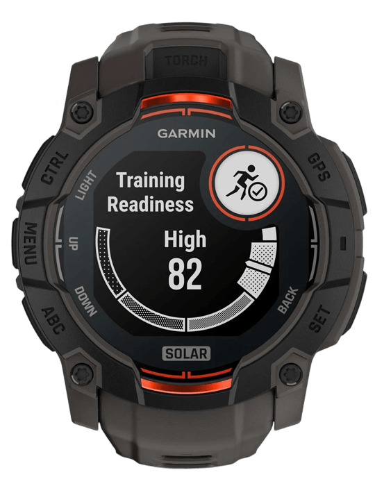 Hodinky Garmin Instinct 3 Solar 50mm, černá