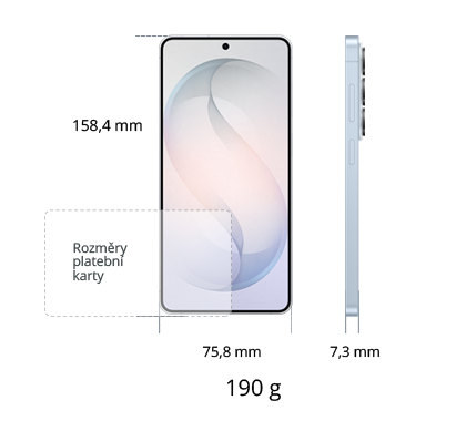Samsung Galaxy S26+ 5G 256GB, bílá