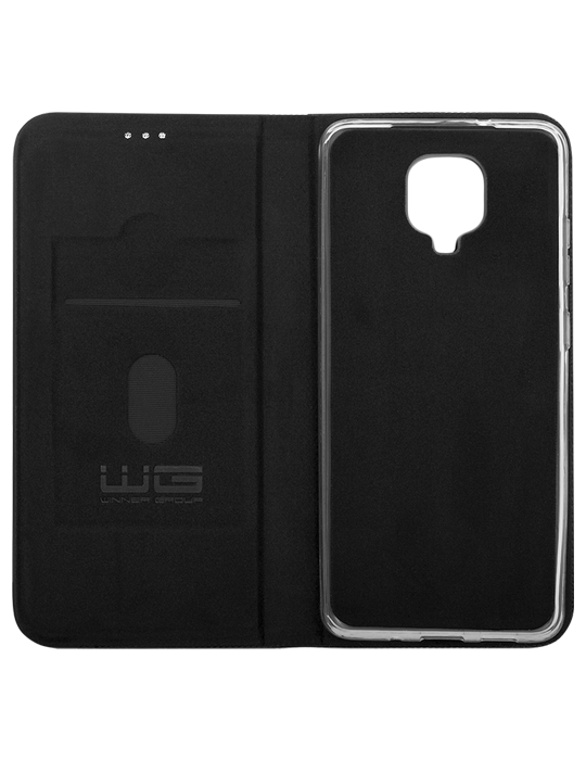 WG Pouzdro Duet pro Xiaomi Redmi Note 9 Pro, černá