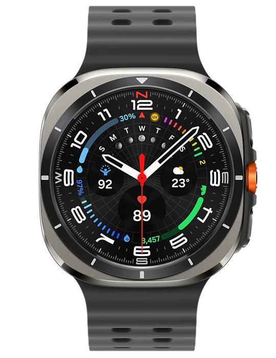 Hodinky Samsung Galaxy Watch Ultra 2025, stříbrná