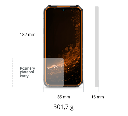 myPhone Hammer Iron V oranžový