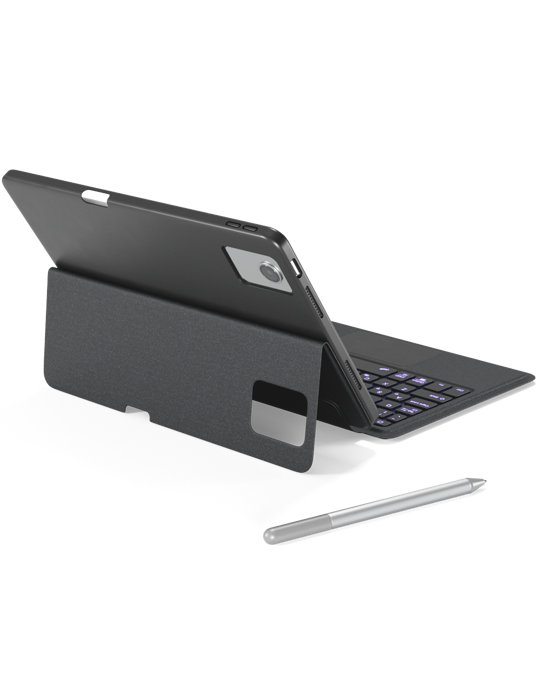 Spello kryt s podsvícenou klávesnicí pro Lenovo Tab M11, černá