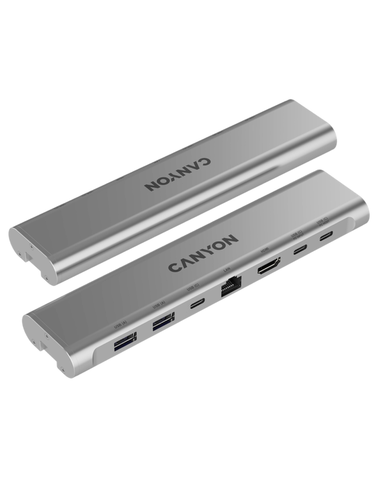 Stojan na notebook Canyon OnStand 2, stříbrná