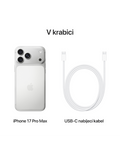 iPhone 17 Pro Max 5G 2TB, stříbrná