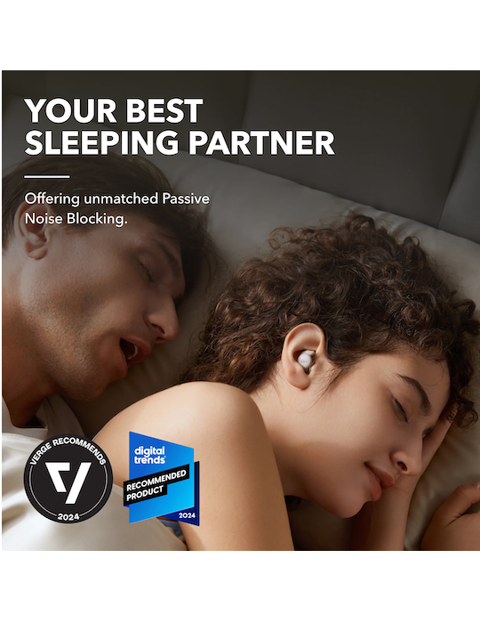 Bluetooth sluchátka Anker soundcore Sleep A20, béžová