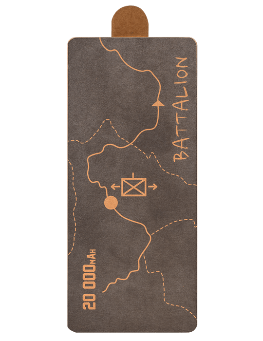 Powerbanka Tactical Squad Battalion 65W 20 000mAh, šedá