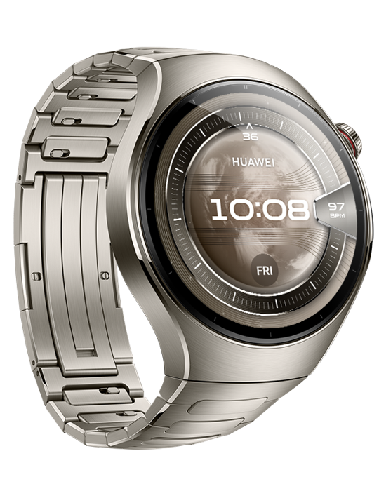 Hodinky Huawei Watch 5 46mm LTE, stříbrná