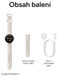 Hodinky Google Pixel Watch3 45mm, Obsidian