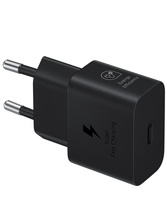 Nabíječka Samsung USB-C 25W bez kabelu, černá