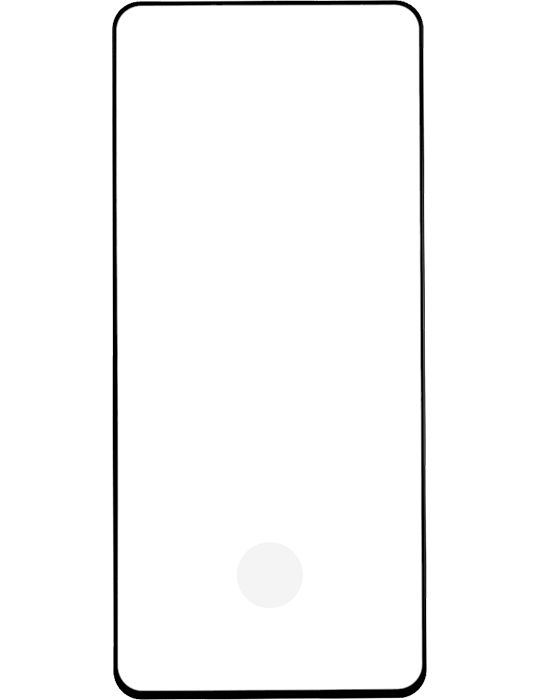 Esperia tvrzené sklo pro Samsung S21 Ultra, černý okraj