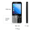 myPhone Up Smart, černá