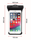 SWISSTEN vodotěsné pouzdro na telefon Waterproof, černá
