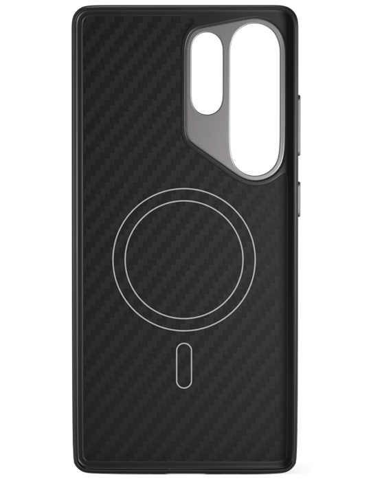 Kryt O2 Aramid Samsung Galaxy S25 Ultra, černá